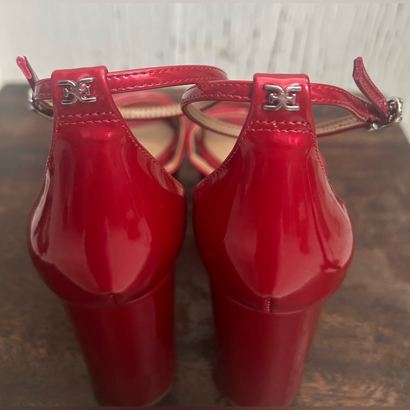 👠👠Sam Edelman Jullian platform Passion Red Patent Leather-NWOT👠👠 - Picture 8 of 11